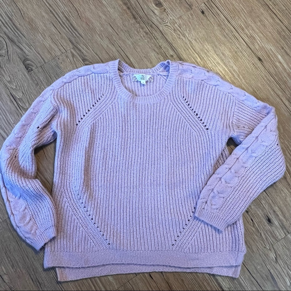 💚Pink Rose sweater